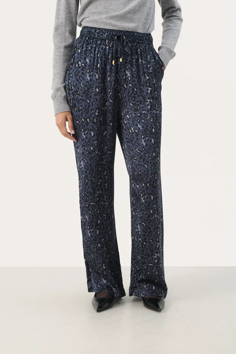 Pantalon imprimé léopard Maj