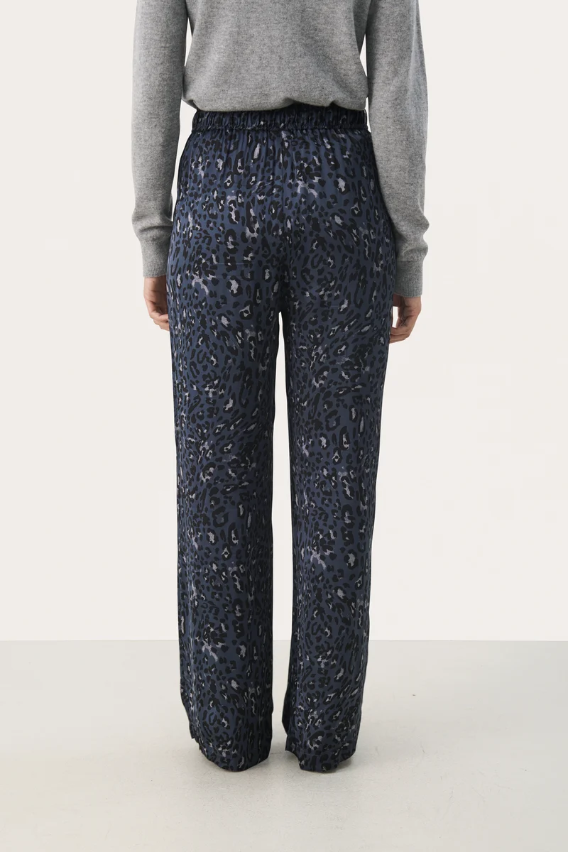 Pantalon imprimé léopard Maj