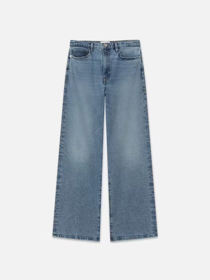 Jeans Jane à jambes larges