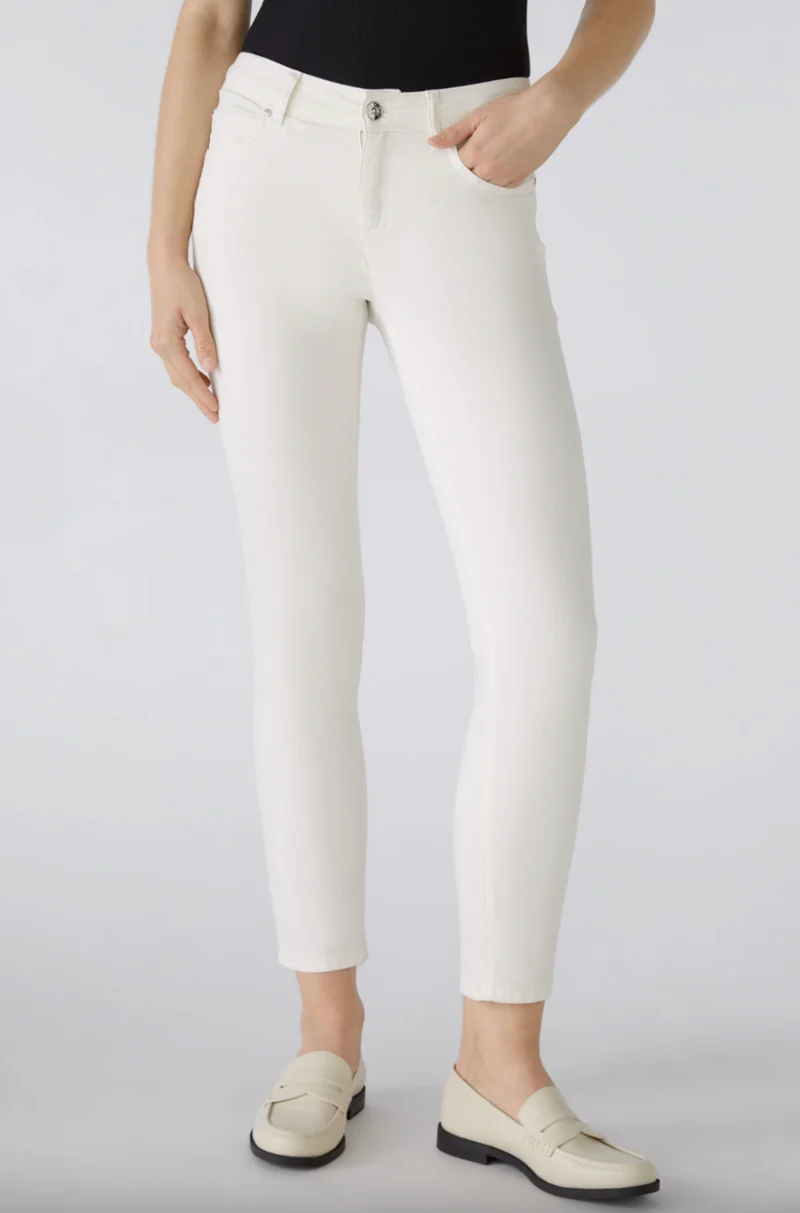 Jeans cigarette extensible