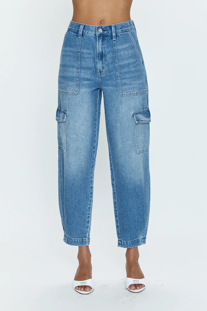 Jeans cargo décontracté Josephine