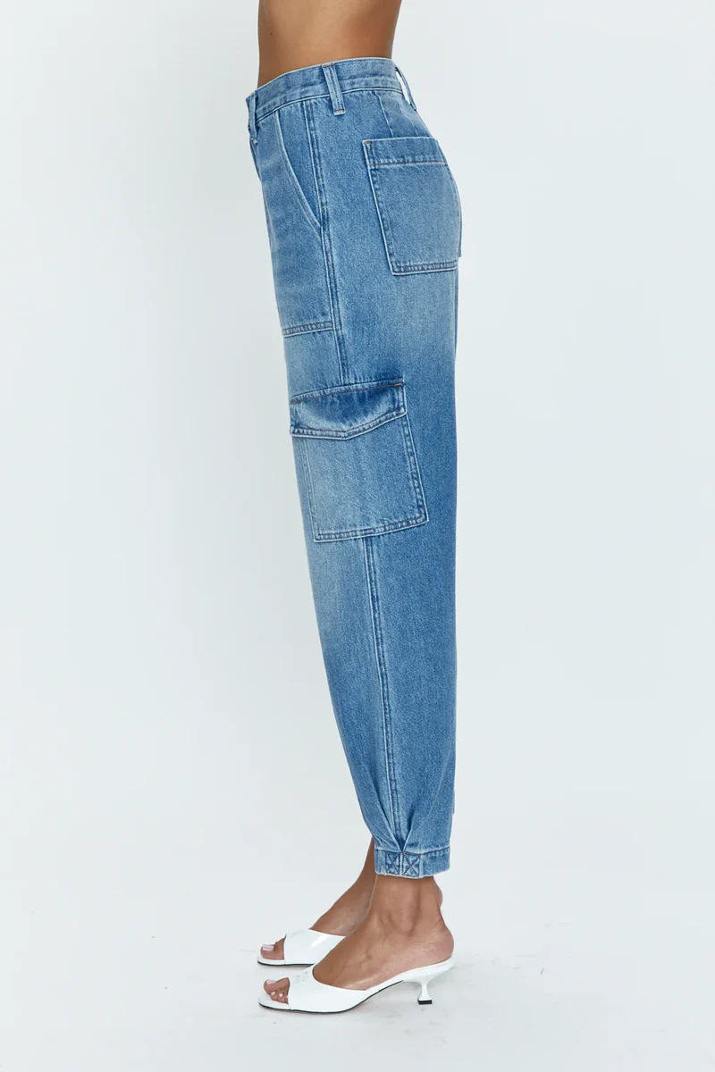 Jeans cargo décontracté Josephine