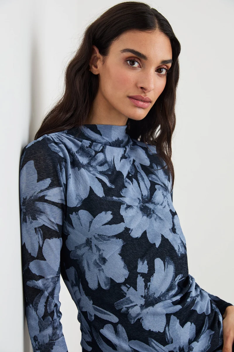 T-shirt à manches longues avec imprimé floral Joelle