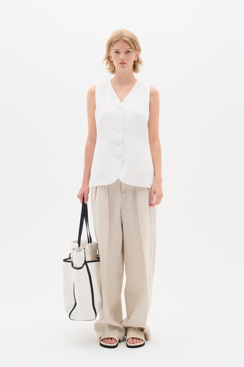 Gilet boutonné élégant Farida