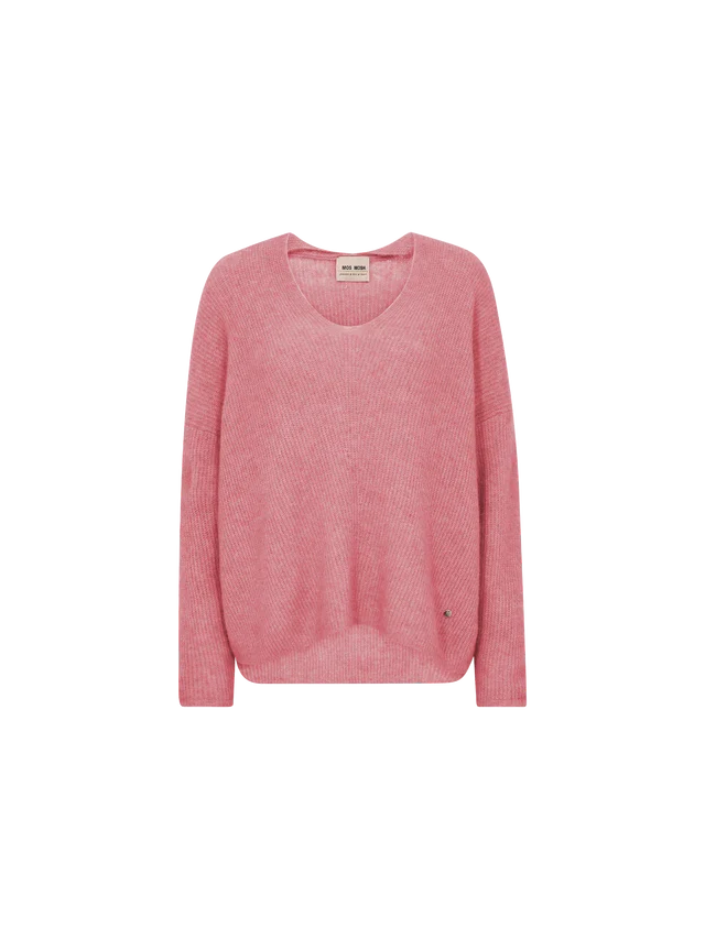 Pull en laine avec col V Thora