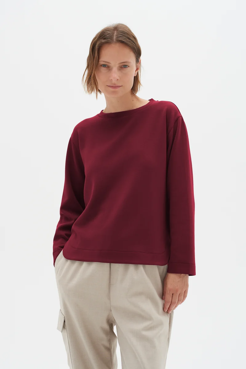 Sweat-shirt avec col rond Gincent