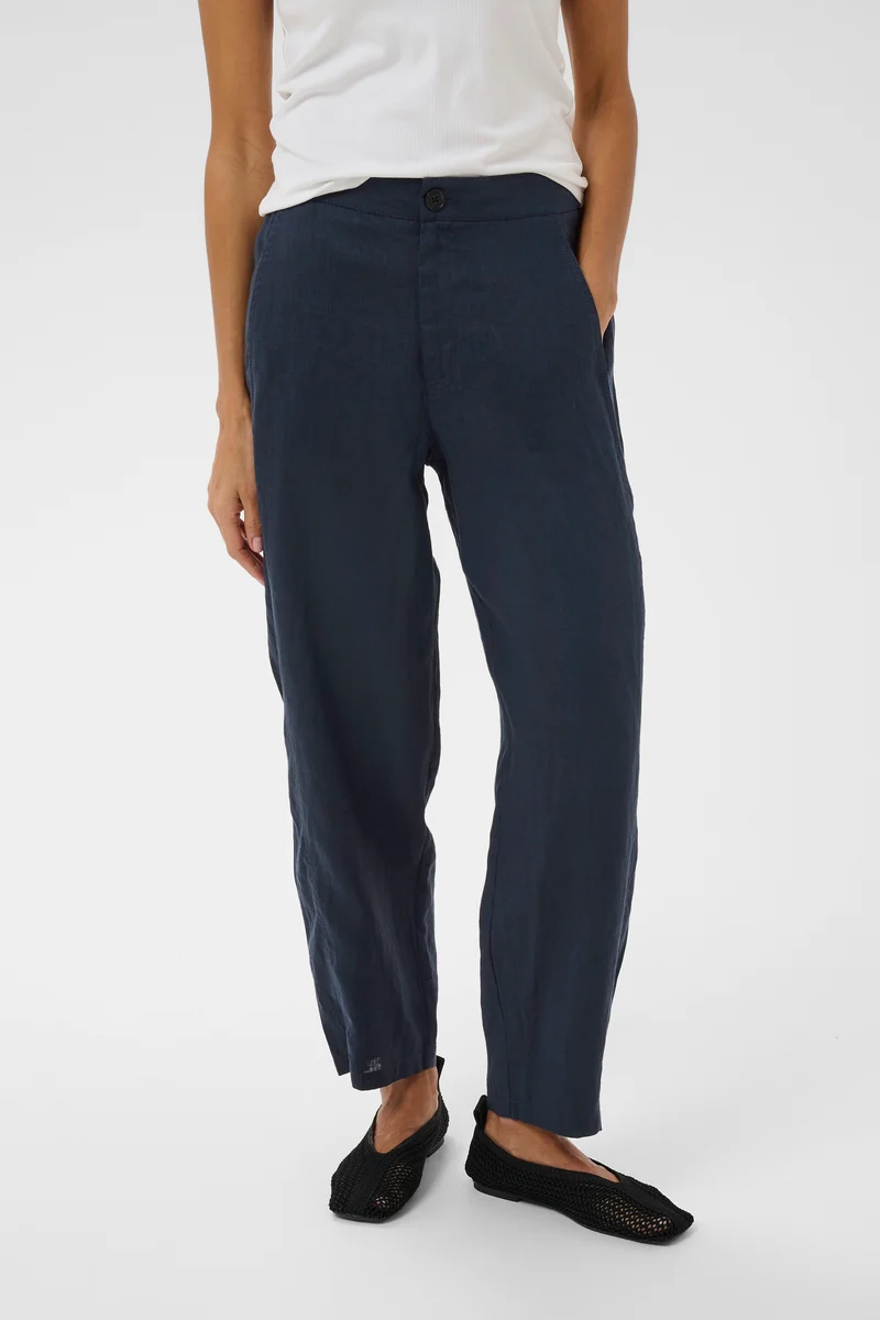 Pantalon Atima décontracté en lin