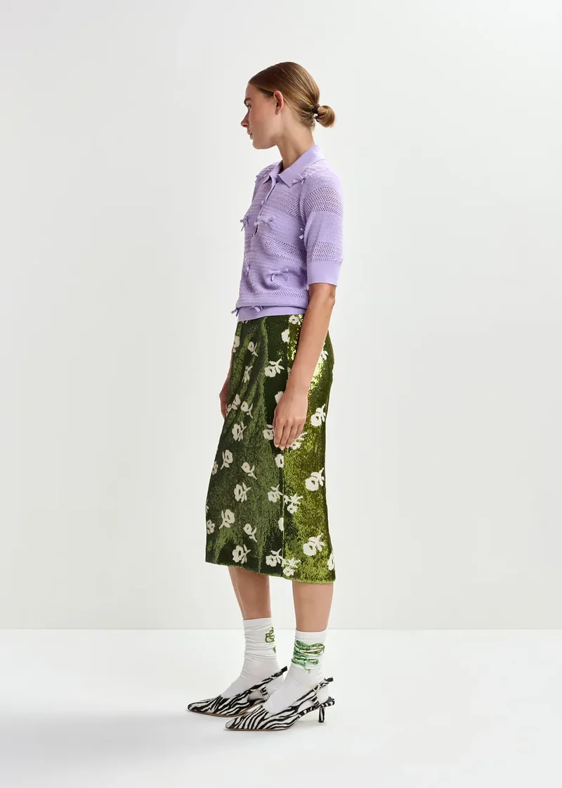 Polo tricot Jarts à noeuds