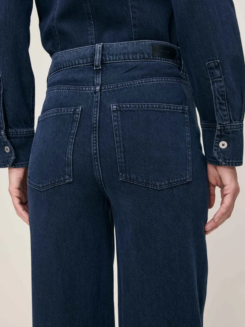 Jeans Hepburn à jambe large