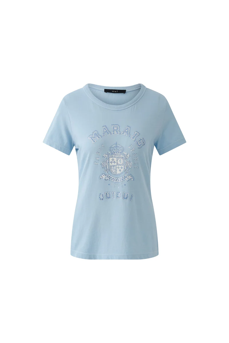 T-shirt à imprimé Paris