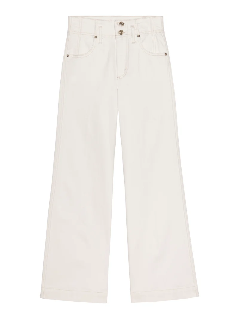 Jeans large The Seamed à double bouton