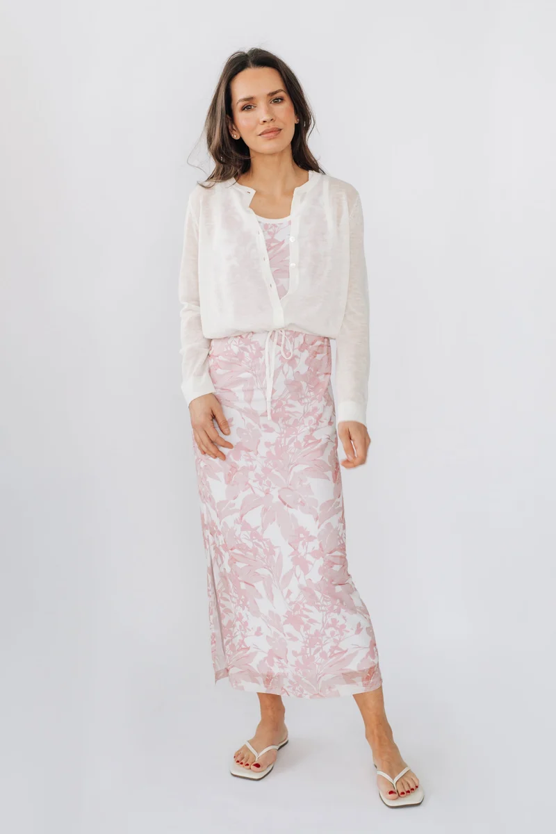 Cardigan élégance en tricot fin - Drew