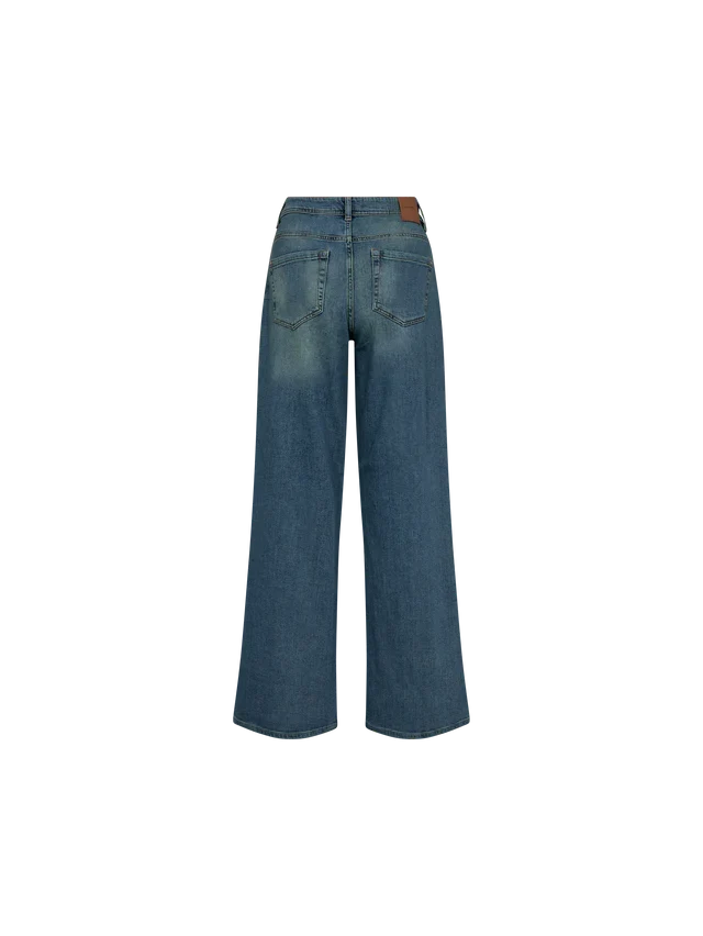 Jeans à jambe large et coutures apparentes Dara Remy
