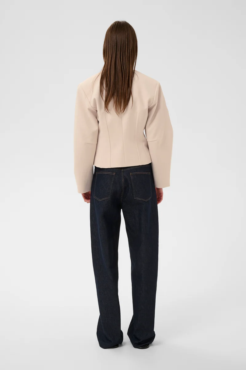Veste courte à manches sculptées Chayce