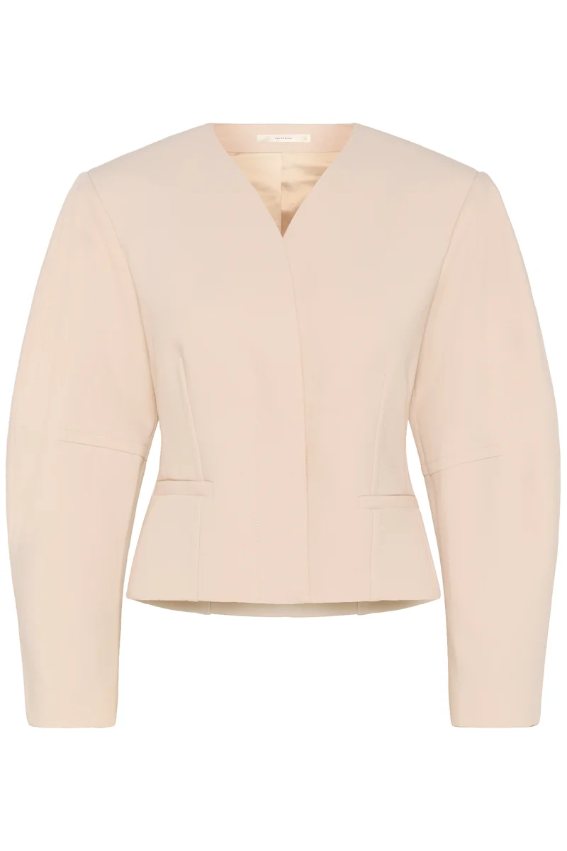 Veste courte à manches sculptées Chayce