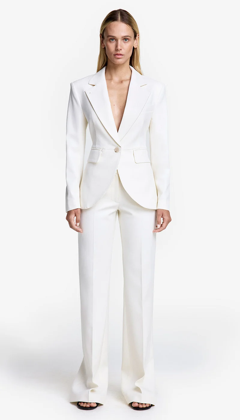 Pantalon classique long avec plis marqués