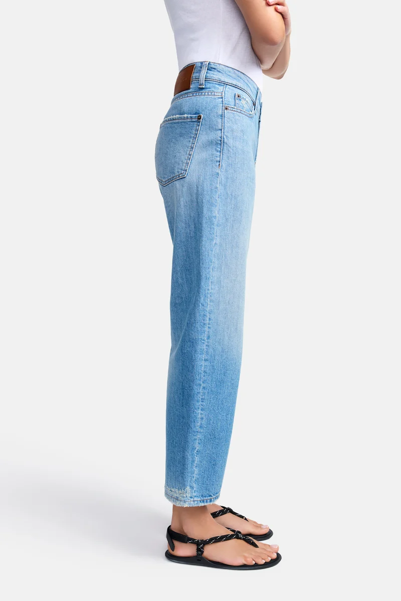 Jeans droit longueur cheville Paris