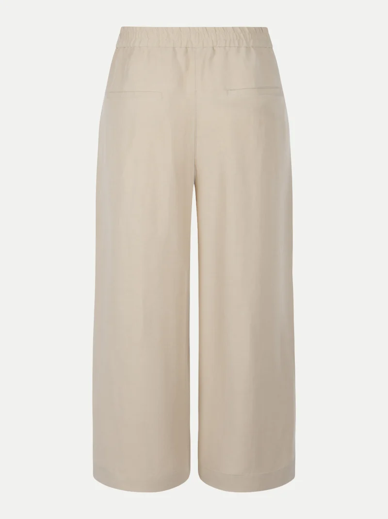 Pantalon avec taille élastique et jambe évasée 6/8 Jolie