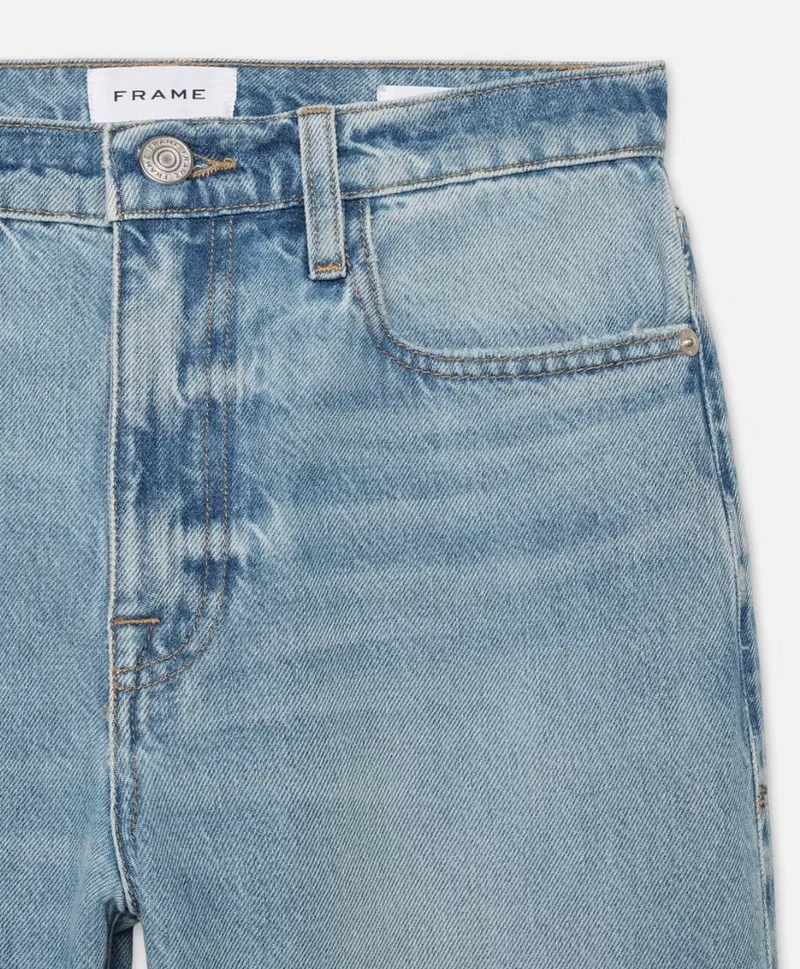Jeans ample à jambe droite Jane crop
