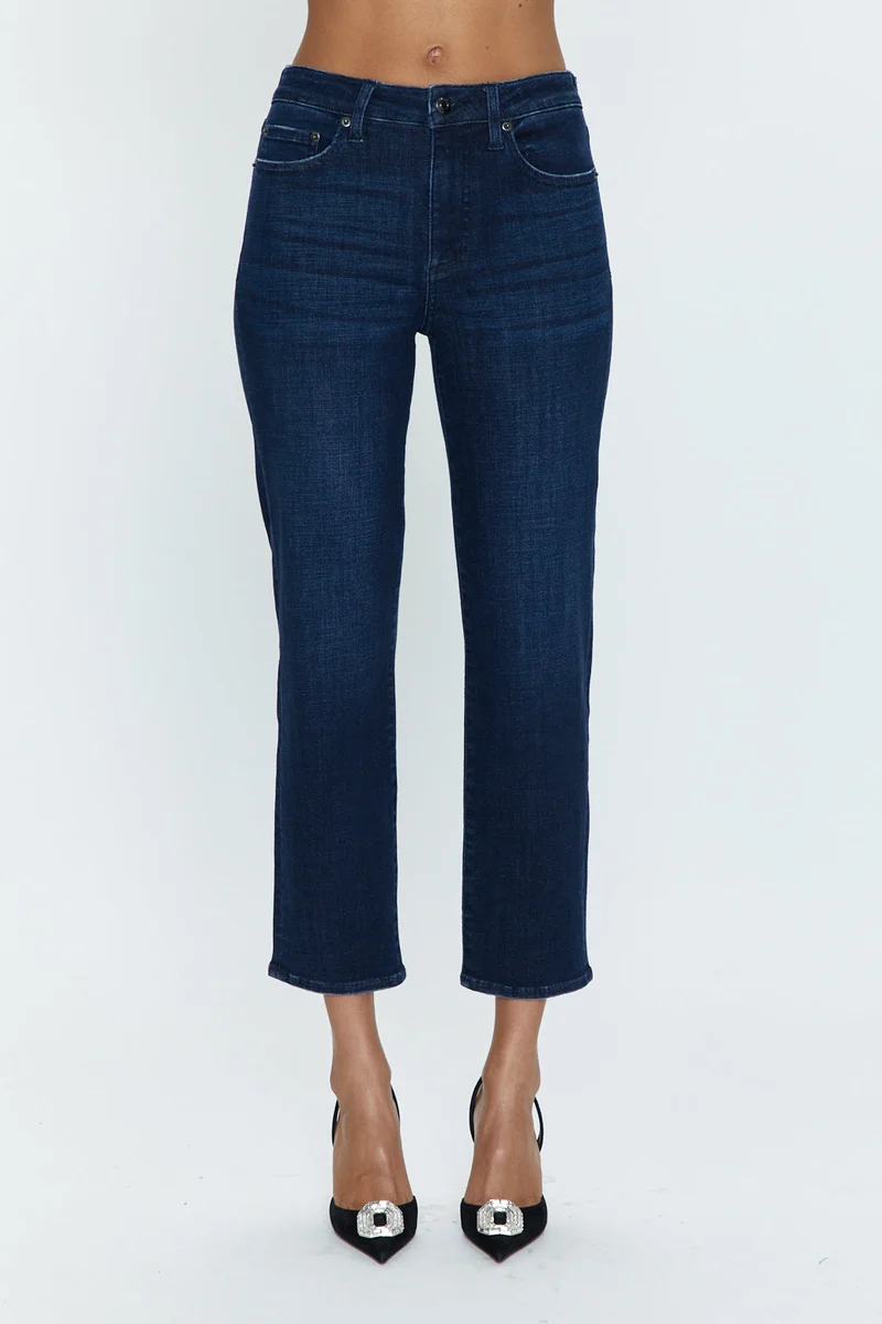 Jeans semi-ajusté Monroe Crop