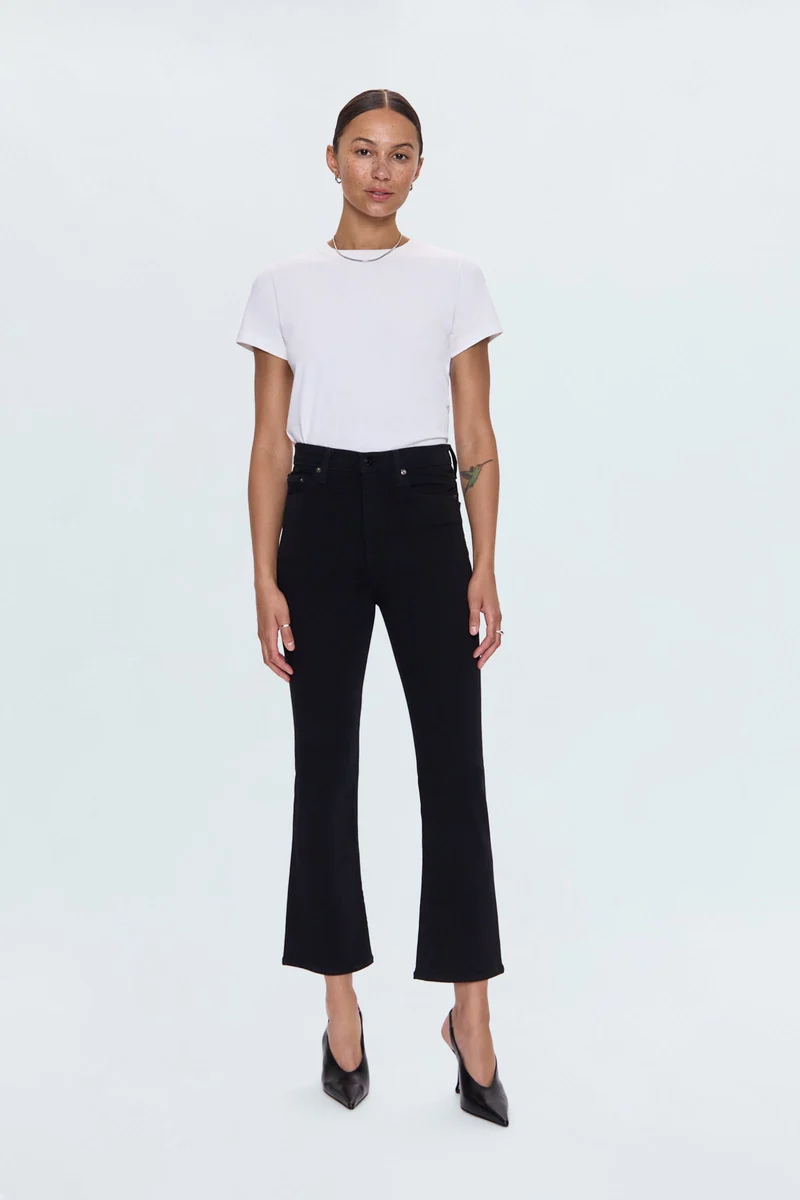 Jeans bootcut court Lennon