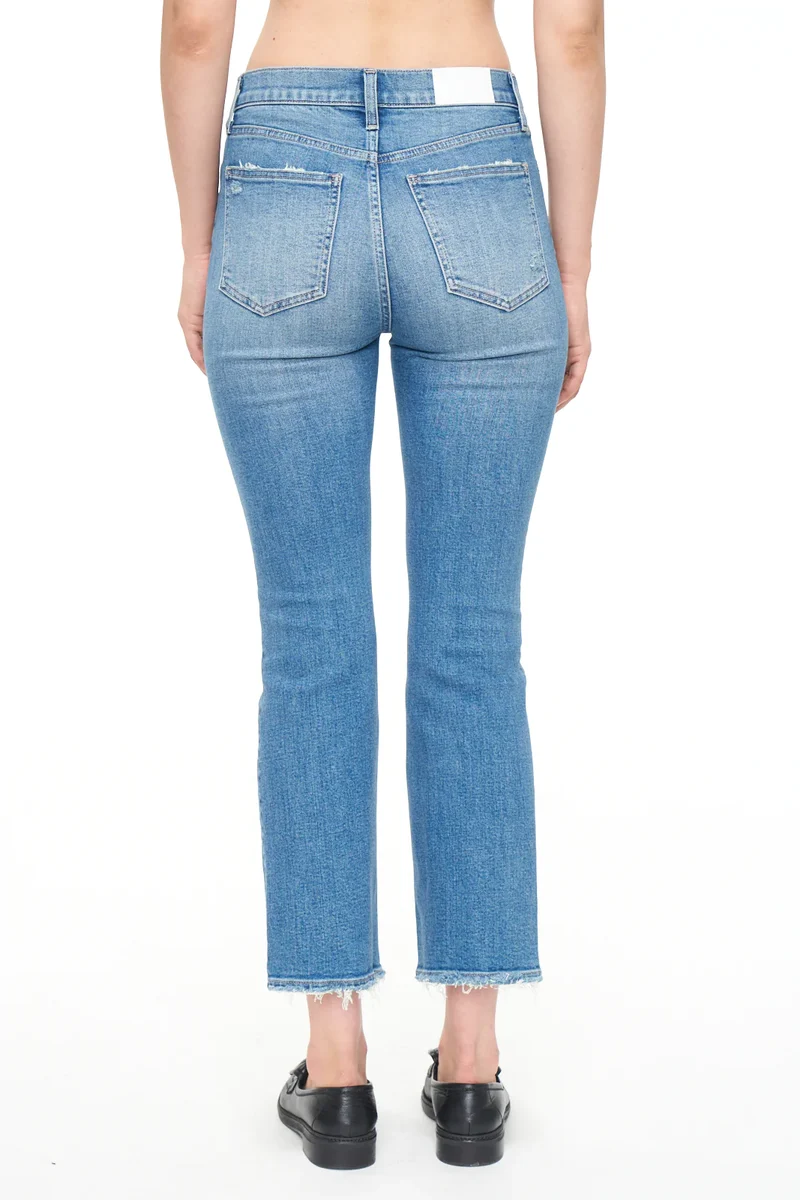 Jeans bootcut court Lennon