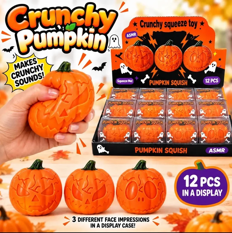 Gypsy Soul Pumpkin Squishy Sensory Toy