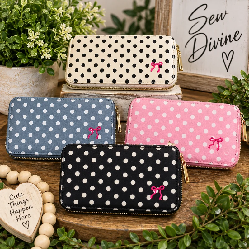 Simply Southern Mirror Brush Kit in Polka Dot