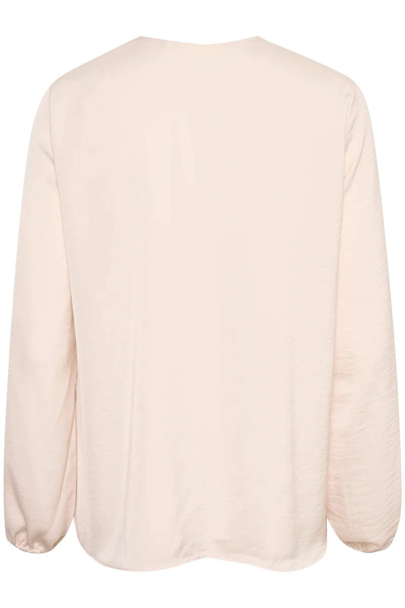 Blouse drapée à col V Rinda