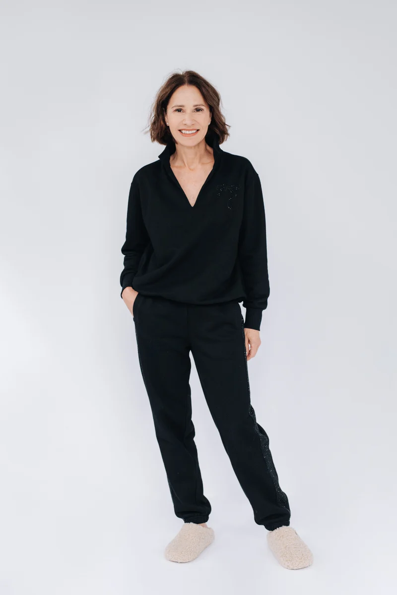 Ensemble jogging chic scintillant - Teddy