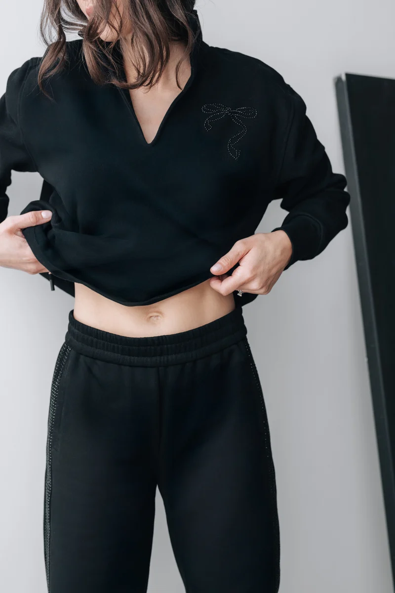 Ensemble jogging chic scintillant - Teddy