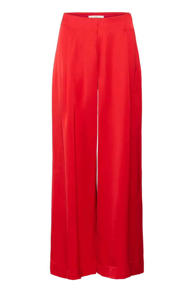 Pantalon ample satiné Zumah