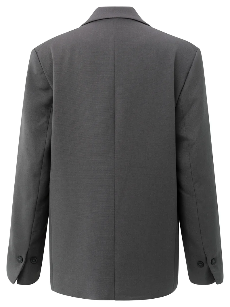Veston oversize avec bandes décoratives
