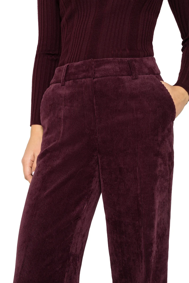 Pantalon ample en corduroy Amelie