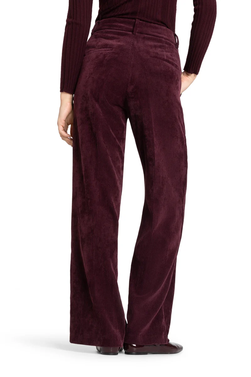 Pantalon ample en corduroy Amelie