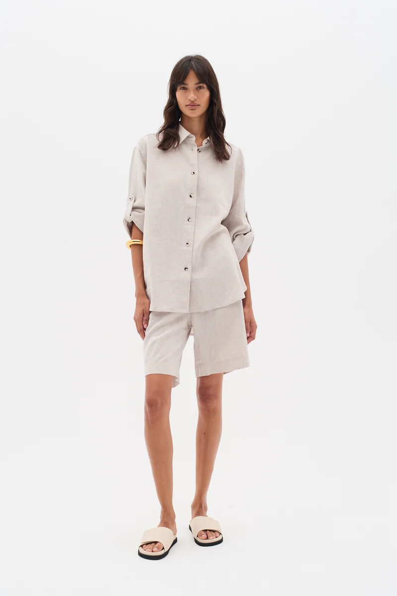 Short ample avec taille élastique Rimone