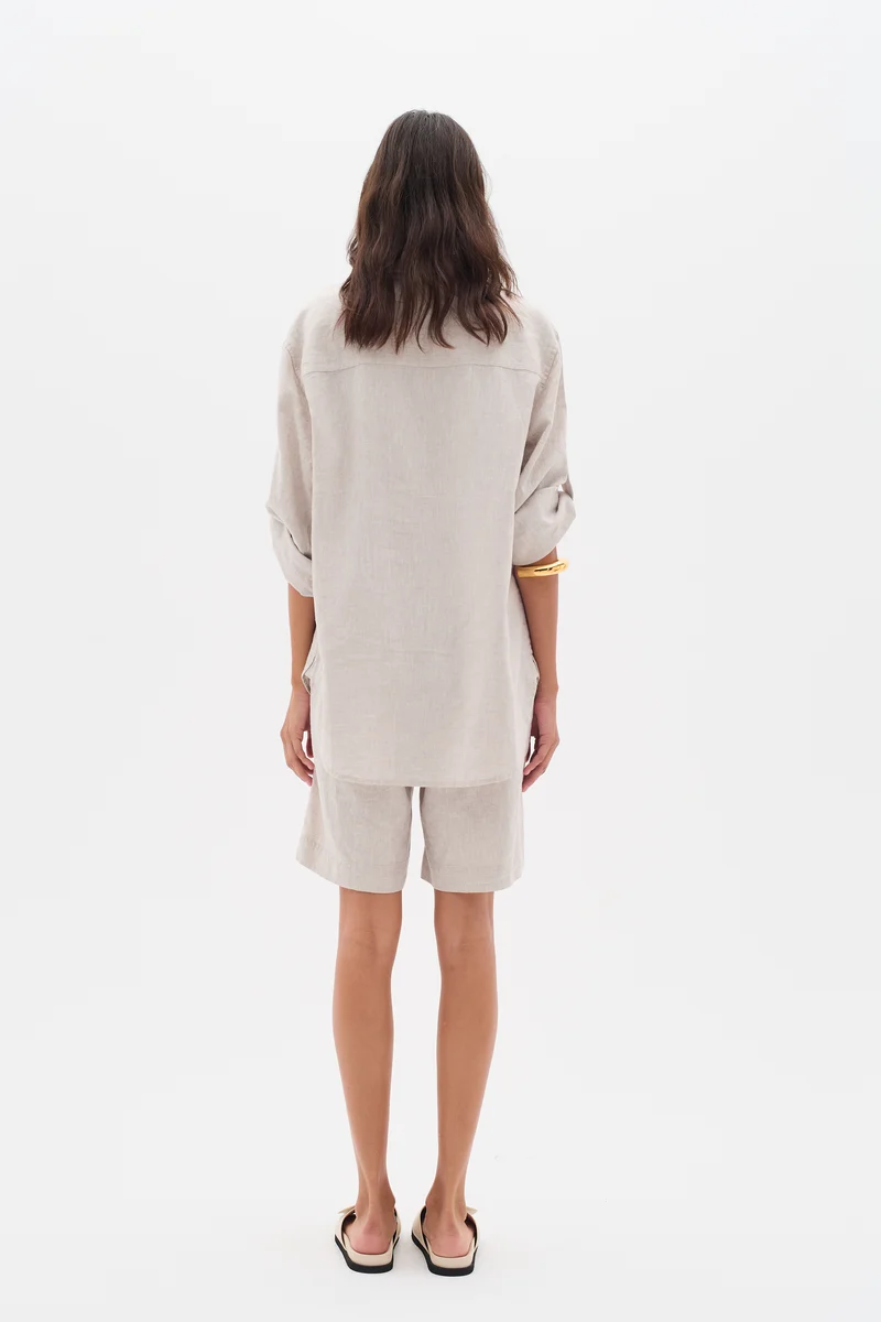 Short ample avec taille élastique Rimone