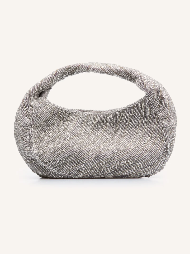 Sac à main texturé avec fini argenté Avegas