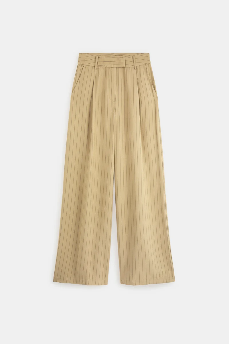 Pantalon tailleur avec rayures Jill