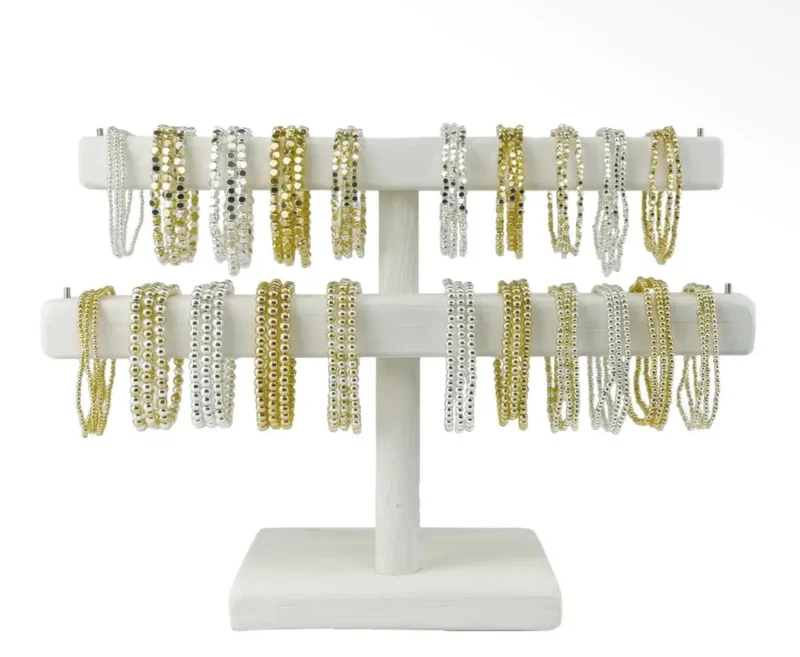 Fashion Fortunes Stacking Bracelets - Gold and Silver