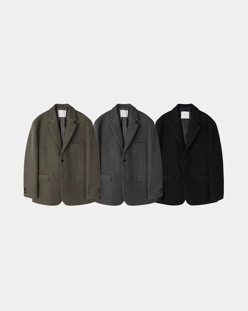 Craft Heavyweight Wool Blend Two-Button Blazer