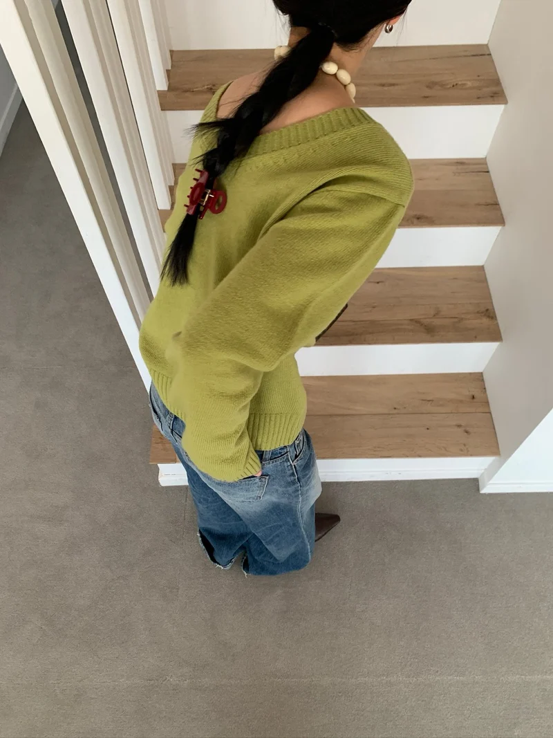Lucysalon Two-Way Knit Sweater