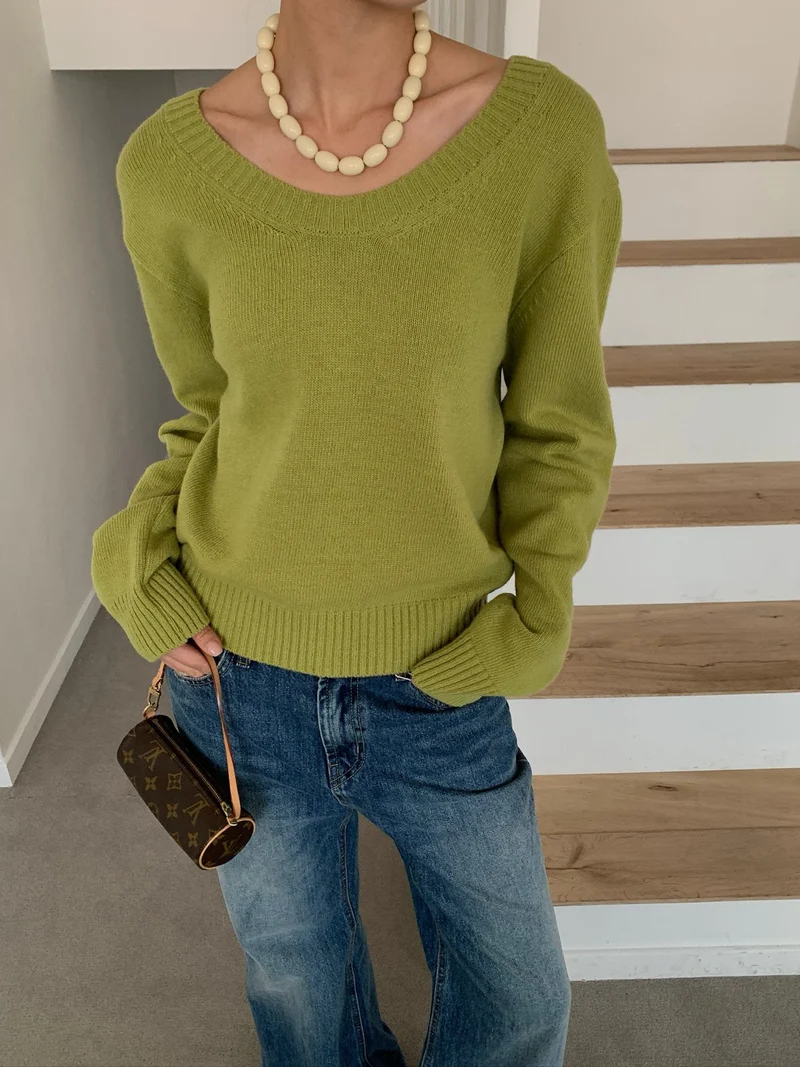 Lucysalon Two-Way Knit Sweater