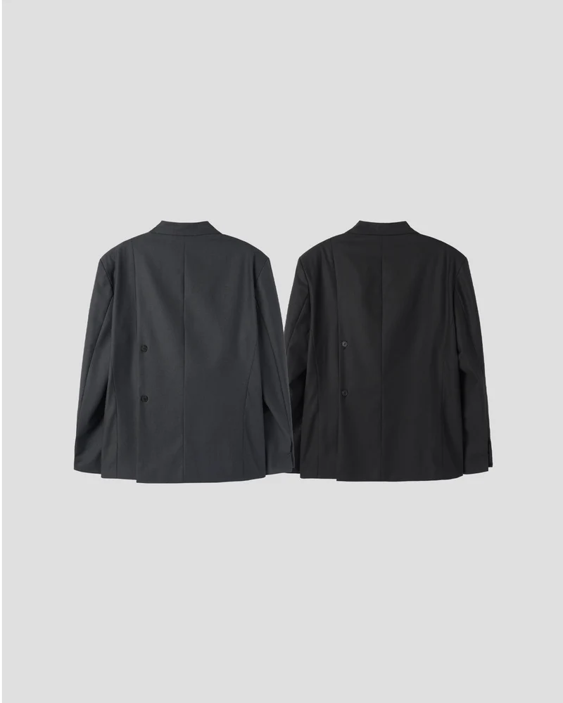Corkage Oversized Single Button Blazer