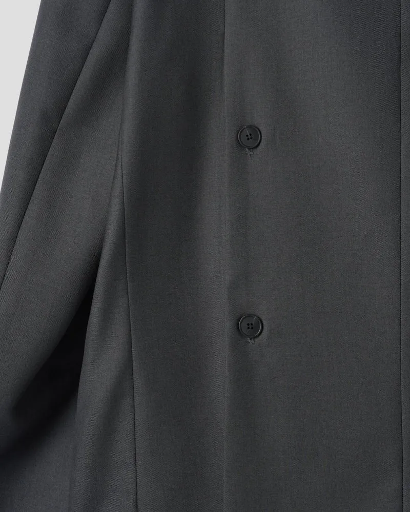 Corkage Oversized Single Button Blazer