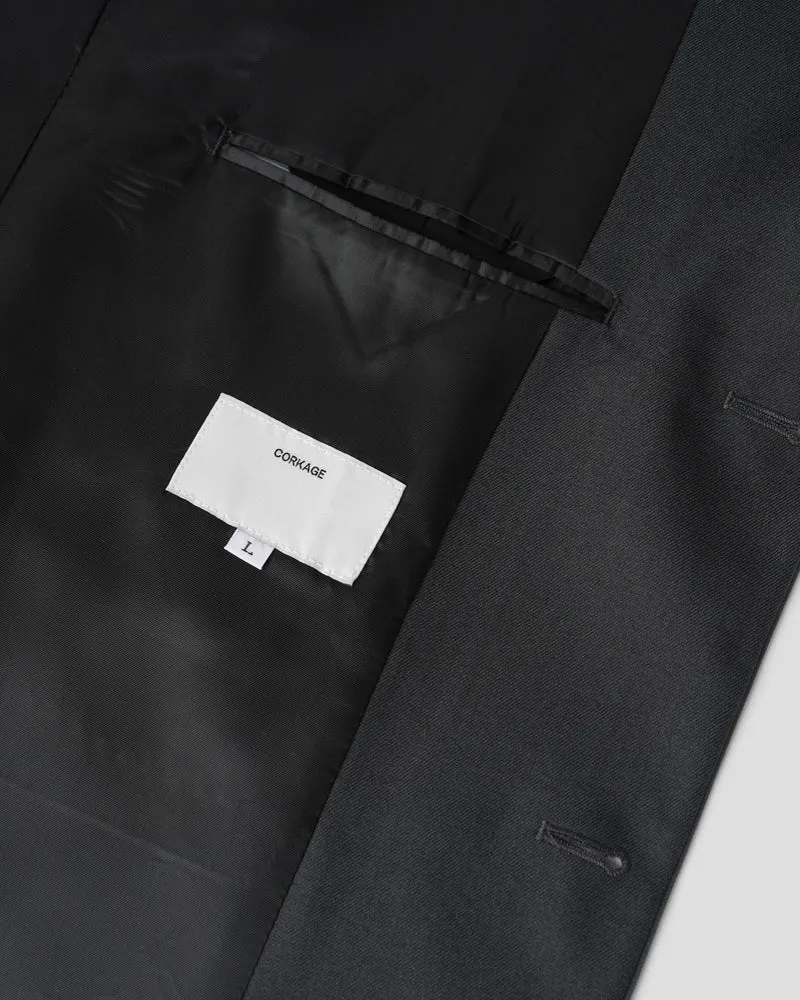 Corkage Oversized Single Button Blazer