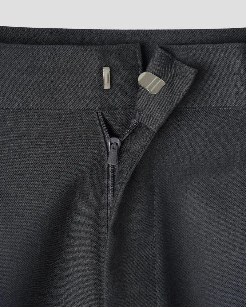 Corkage Oversized One-Tuck Wide Leg Slacks