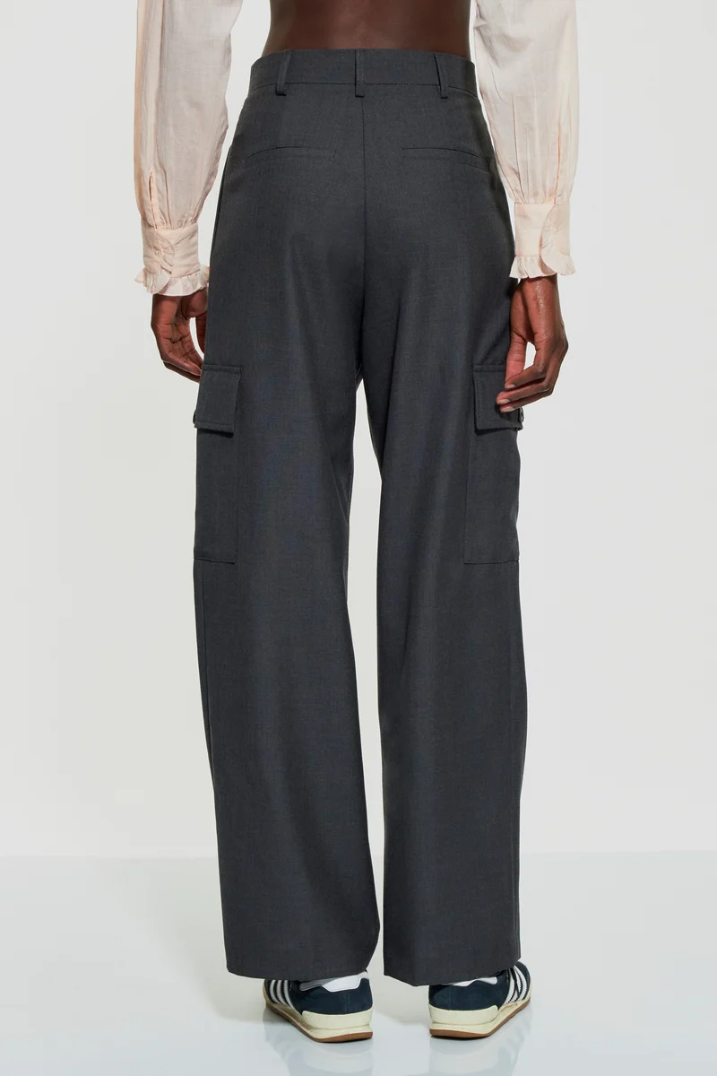Pantalon cargo en laine Francisco