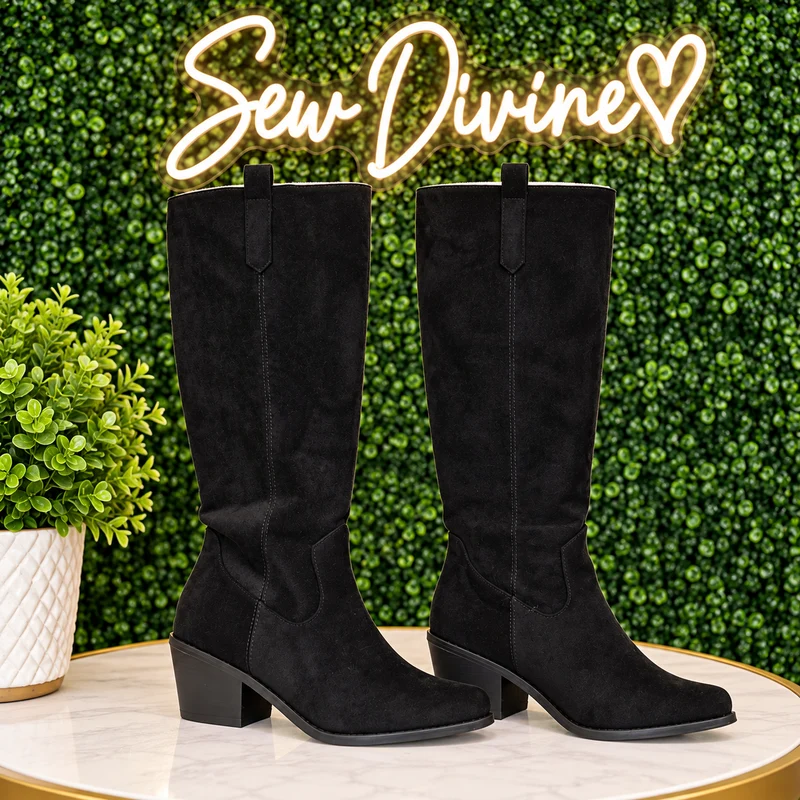 Corkys Hey Girl City Slickers Vegan Suede Boots