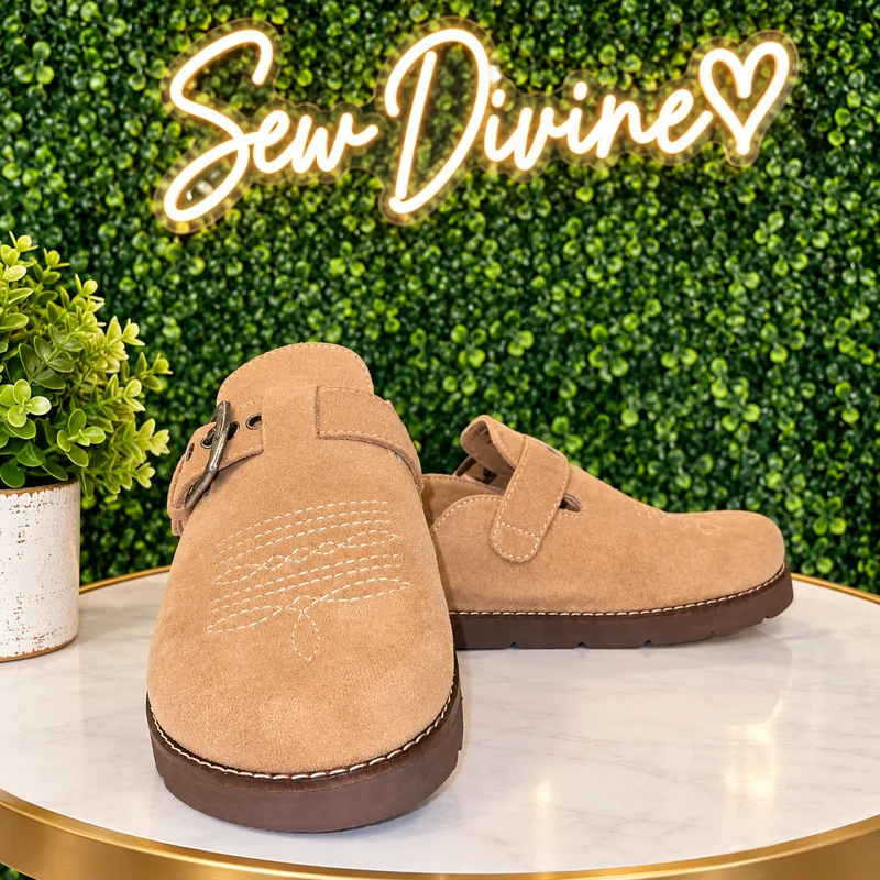 Corkeys Broken In Vegan Suede Mules